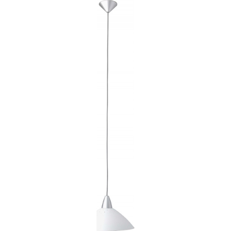 Lampa wisząca Logo biała Brilliant - Eleganckie oświetlenie