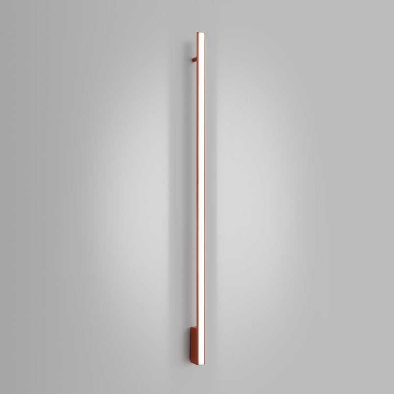 Kinkiet Thoro Lagom 150cm - Liniowy, LED, Ochra Czerwona
