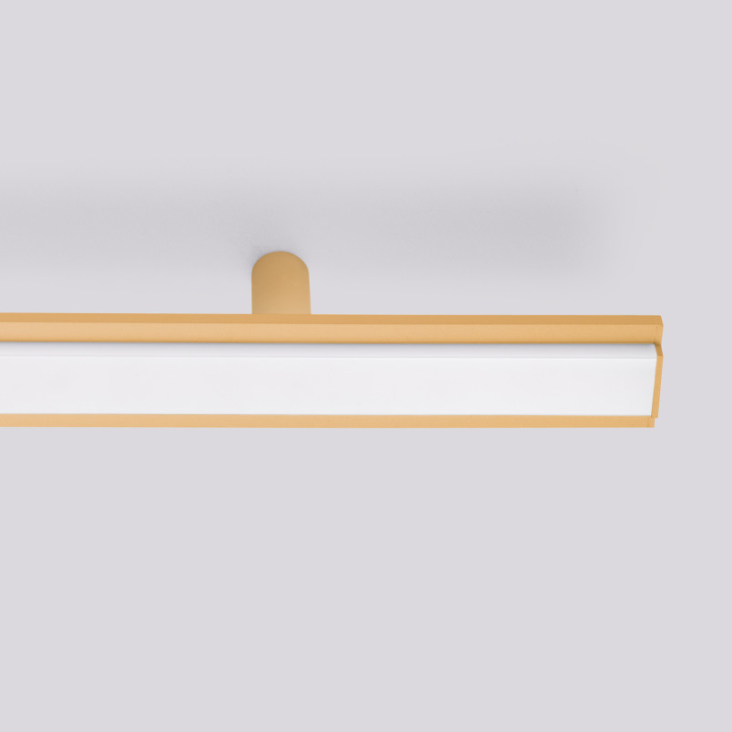 Plafon linowy Lagom złoty Thoro | Oświetlenie LED 181cm