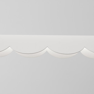 Lampa wisząca Biscuit Thoro | Biała, LED, 131cm | Sklep z lampami