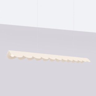 Lampa wisząca Biscuit Thoro - Beżowa, LED, 131cm - Kup Teraz!