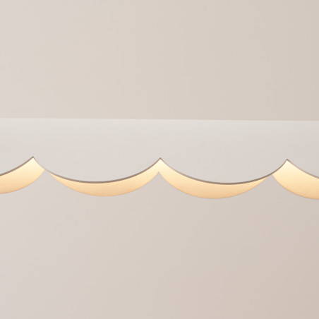 Lampa wisząca Biscuit Thoro - Beżowa, LED, 131cm - Kup Teraz!