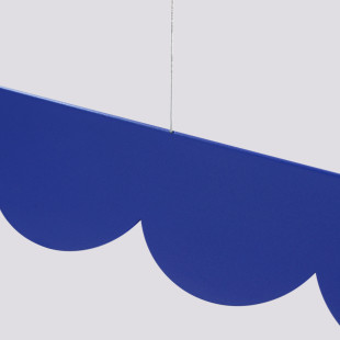 Lampa wisząca Biscuit niebieska Thoro | Design i funkcjonalność