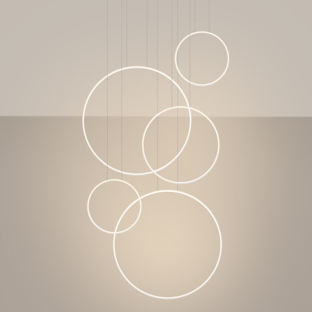Lampa Wisząca Rio V Thoro | Nowoczesna, Biała LED