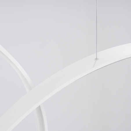 Lampa Wisząca Rio V Thoro | Nowoczesna, Biała LED