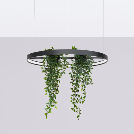 Lampa Wisząca Rio Bio Czarna LED Thoro | Nowoczesny Design