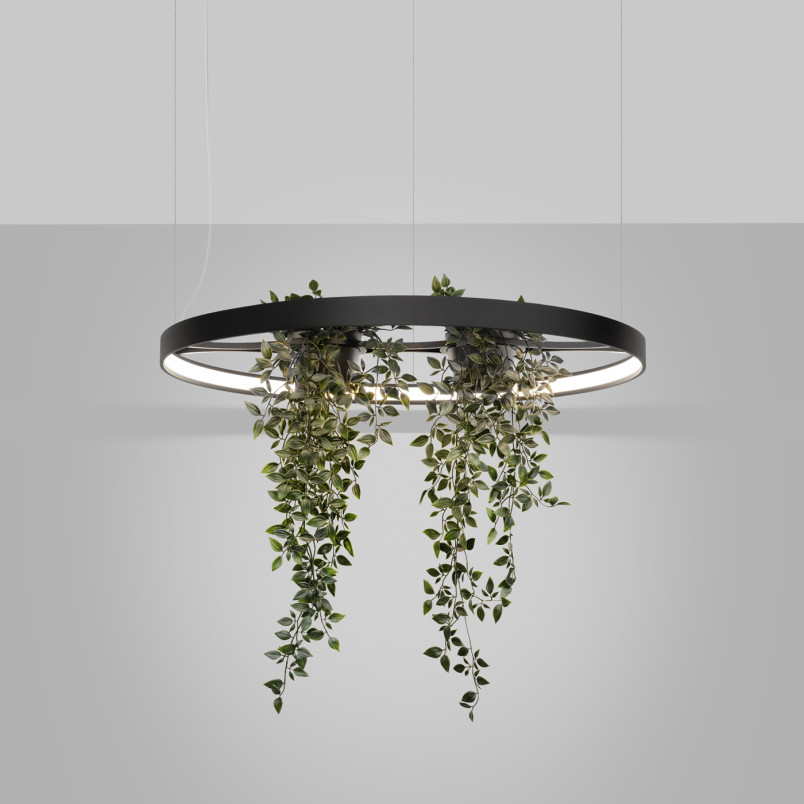 Lampa Wisząca Rio Bio Czarna LED Thoro | Nowoczesny Design