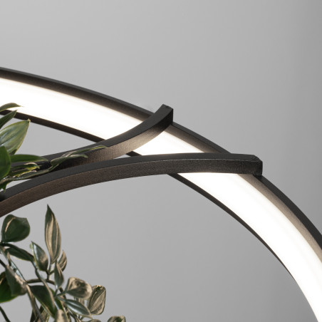 Lampa Wisząca Rio Bio Czarna LED Thoro | Nowoczesny Design