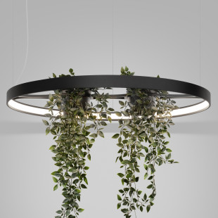 Lampa Wisząca Rio Bio Czarna LED Thoro | Nowoczesny Design