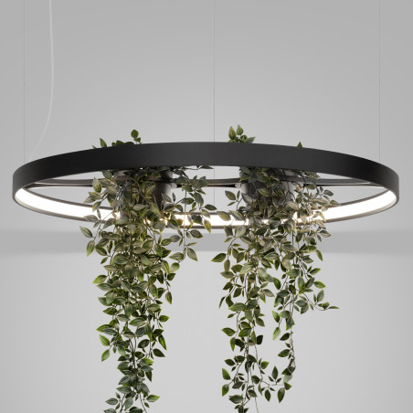 Lampa Wisząca Rio Bio Czarna LED Thoro | Nowoczesny Design