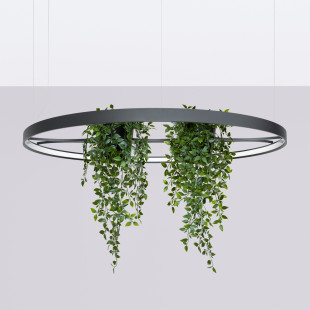 Lampa Wisząca Rio Bio Czarna LED Thoro | Nowoczesny Design