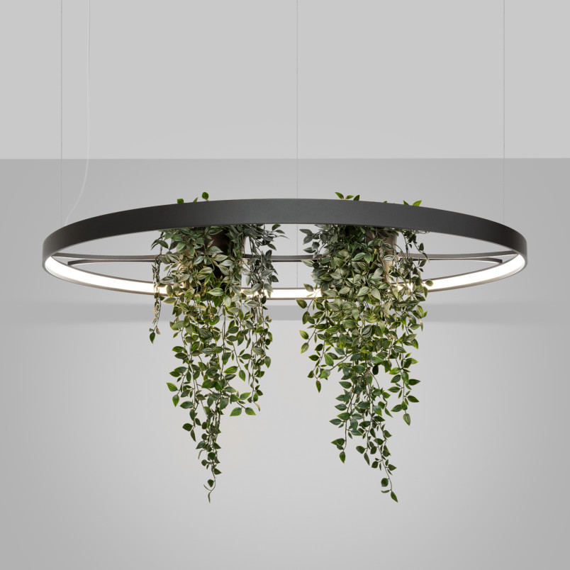 Lampa Wisząca Rio Bio Czarna LED Thoro | Nowoczesny Design