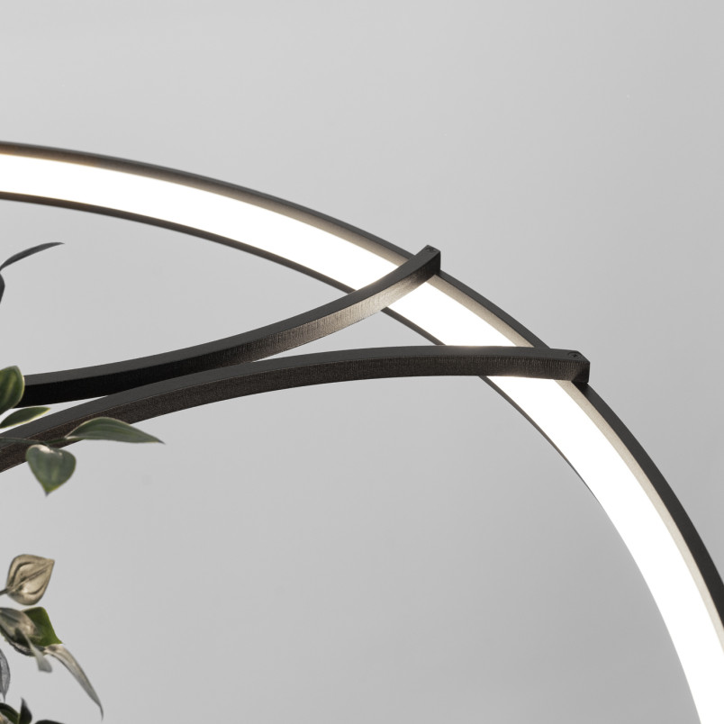 Lampa Wisząca Rio Bio Czarna LED Thoro | Nowoczesny Design