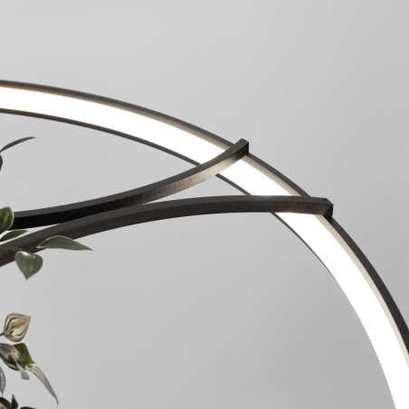 Lampa Wisząca Rio Bio Czarna LED Thoro | Nowoczesny Design