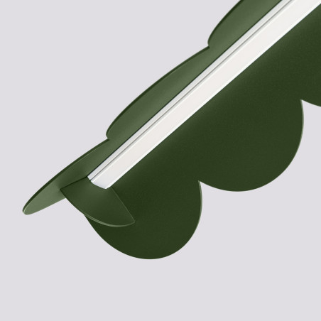 Lampa wisząca Biscuit zielona Thoro | Design i światło LED