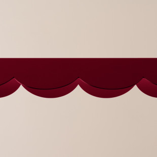 Lampa wisząca Biscuit Thoro | Czerwona, LED, 131cm