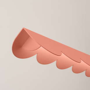 Lampa wisząca Biscuit różowa Thoro | Design i funkcjonalność