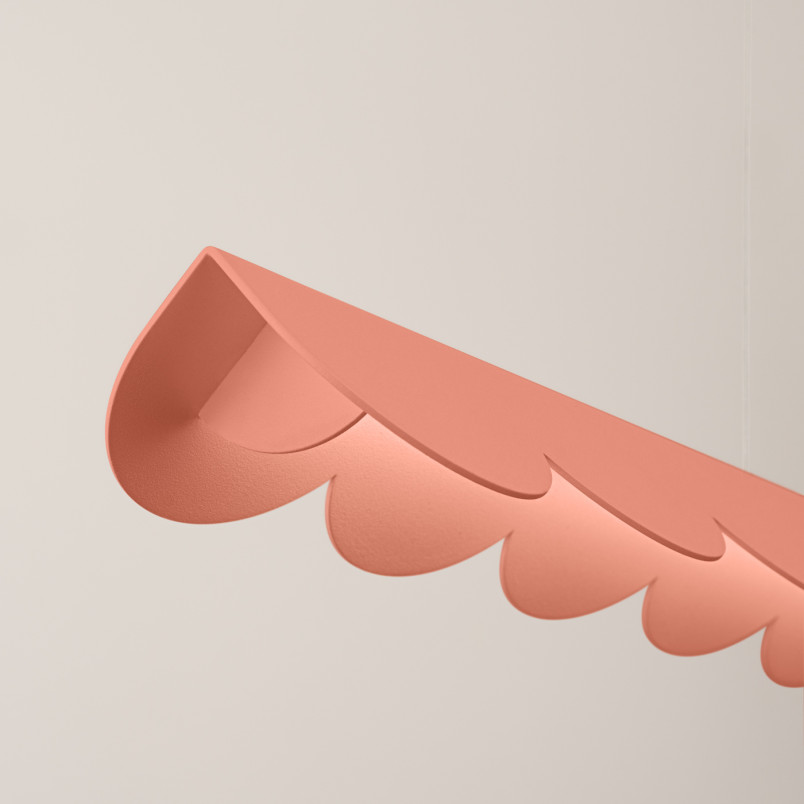 Lampa wisząca Biscuit różowa Thoro | Design i funkcjonalność