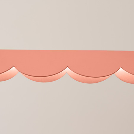 Lampa wisząca Biscuit różowa Thoro | Design i funkcjonalność