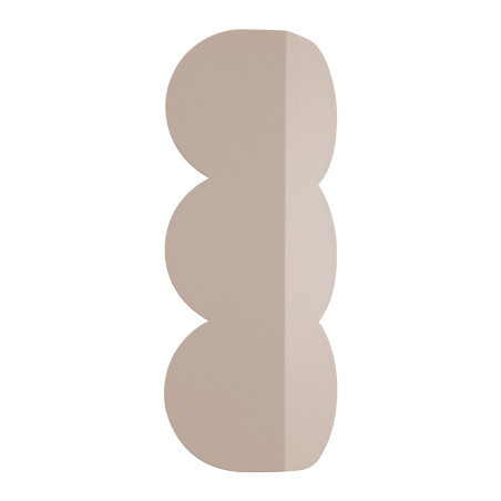Kinkiet Biscuit taupe Thoro | Designerski kinkiet w stylu retro