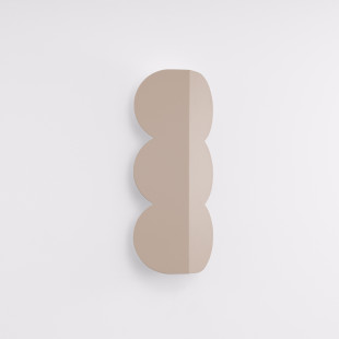 Kinkiet Biscuit taupe Thoro | Designerski kinkiet w stylu retro
