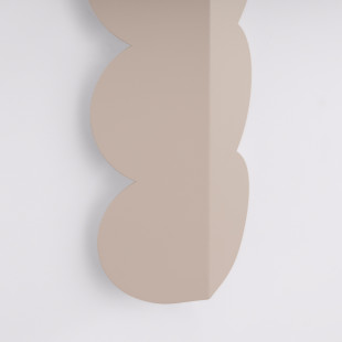 Kinkiet Biscuit taupe Thoro | Designerski kinkiet w stylu retro