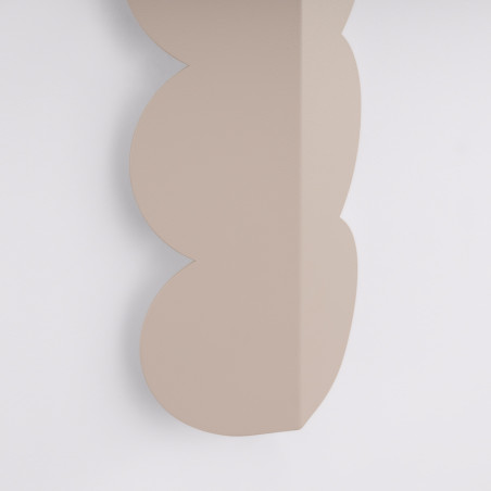 Kinkiet Biscuit taupe Thoro | Designerski kinkiet w stylu retro