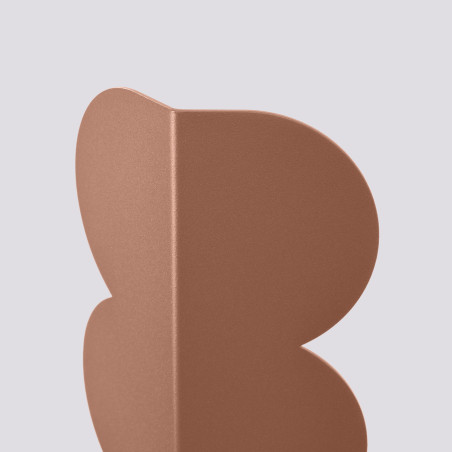 Kinkiet Biscuit Thoro - Designerski kinkiet ścienny, mocca
