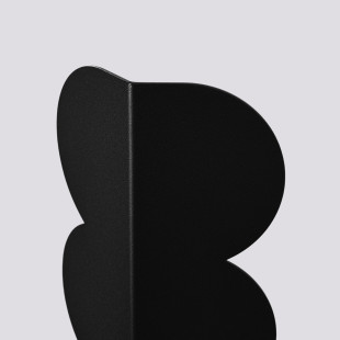Kinkiet Biscuit czarny Thoro | Designerski kinkiet ścienny