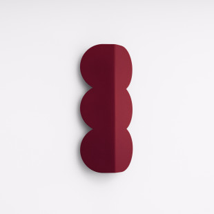 Kinkiet Biscuit burgund Thoro | Designerski kinkiet retro