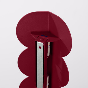 Kinkiet Biscuit burgund Thoro | Designerski kinkiet retro