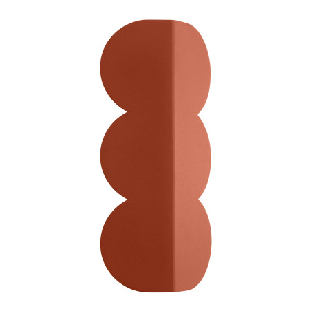 Kinkiet Biscuit Thoro - Designerski, Czerwony | Światło