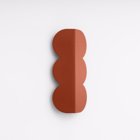 Kinkiet Biscuit Thoro - Designerski, Czerwony | Światło
