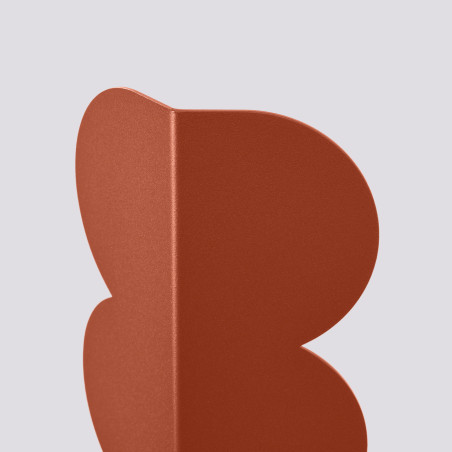 Kinkiet Biscuit Thoro - Designerski, Czerwony | Światło