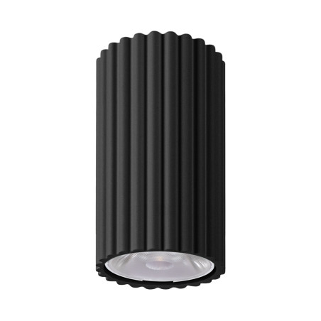 Plafon LED Ivar czarny Thoro | Downlight retro do salonu