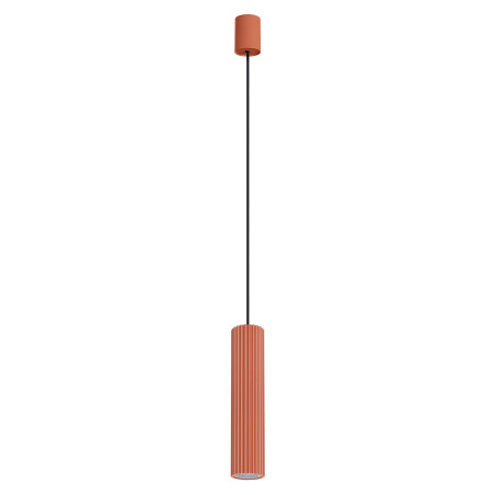 Lampa wisząca Thoro Ivar - Czerwona tuba LED | Kup teraz!
