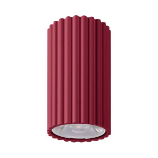 Plafon LED Ivar burgund Thoro - Retro spot do salonu