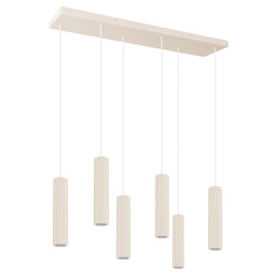 Lampa wisząca Thoro Ivar VI beżowa LED - 80cm | Sklep z lampami