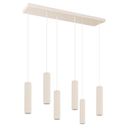 Lampa wisząca Thoro Ivar VI beżowa LED - 80cm | Sklep z lampami