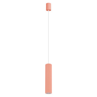 Lampa wisząca Thoro Ivar - Różowa, LED, Retro | Kup online