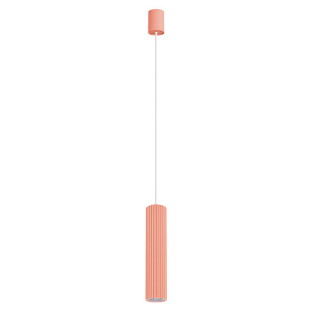 Lampa wisząca Thoro Ivar - Różowa, LED, Retro | Kup online