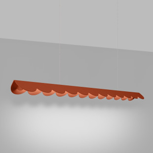 Lampa wisząca Biscuit Thoro - Czerwona, LED, 131cm | Sklep z Lampami
