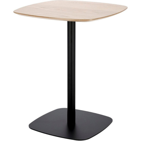 Stół Mizo 60x60cm dębowo-czarny Outlet - Intesi | Tanie meble