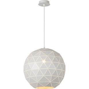 Lampa wisząca kula biała Lucide Otona | Kup online