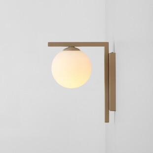 Kinkiet szklany kula Zac Beige - Aldex | Elegancki design