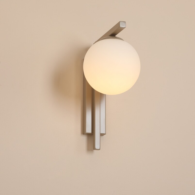 Kinkiet szklany kula Zac Beige - Aldex | Elegancki design