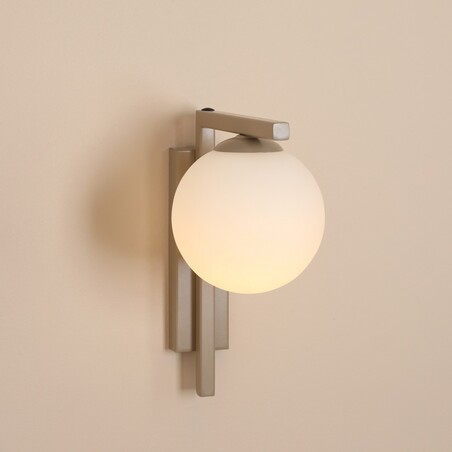 Kinkiet szklany kula Zac Beige - Aldex | Elegancki design