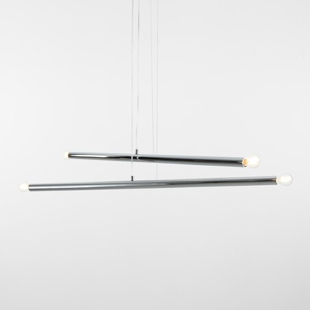 Lampa Tubo IV - Glamour, Chrom - Aldex | Kup Teraz!