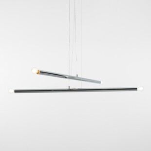 Lampa Tubo IV - Glamour, Chrom - Aldex | Kup Teraz!