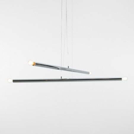 Lampa Tubo IV - Glamour, Chrom - Aldex | Kup Teraz!